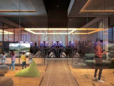 Gaming AI Room at Pristine O2 World Kharadi Pune