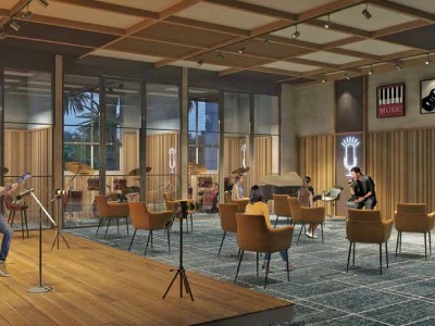 Music Room at Pristine O2 World Kharadi Pune