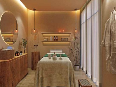 Spa and Massage Room at Pristine O2 World Kharadi Pune