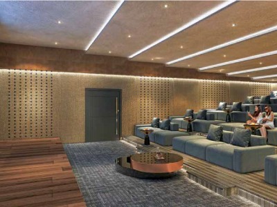 Theatre Room at Pristine O2 World Kharadi Pune